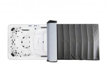 TPSK Couverture enroulable pour spa de nage sur mesure