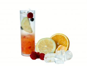 Verre long effet givré x6